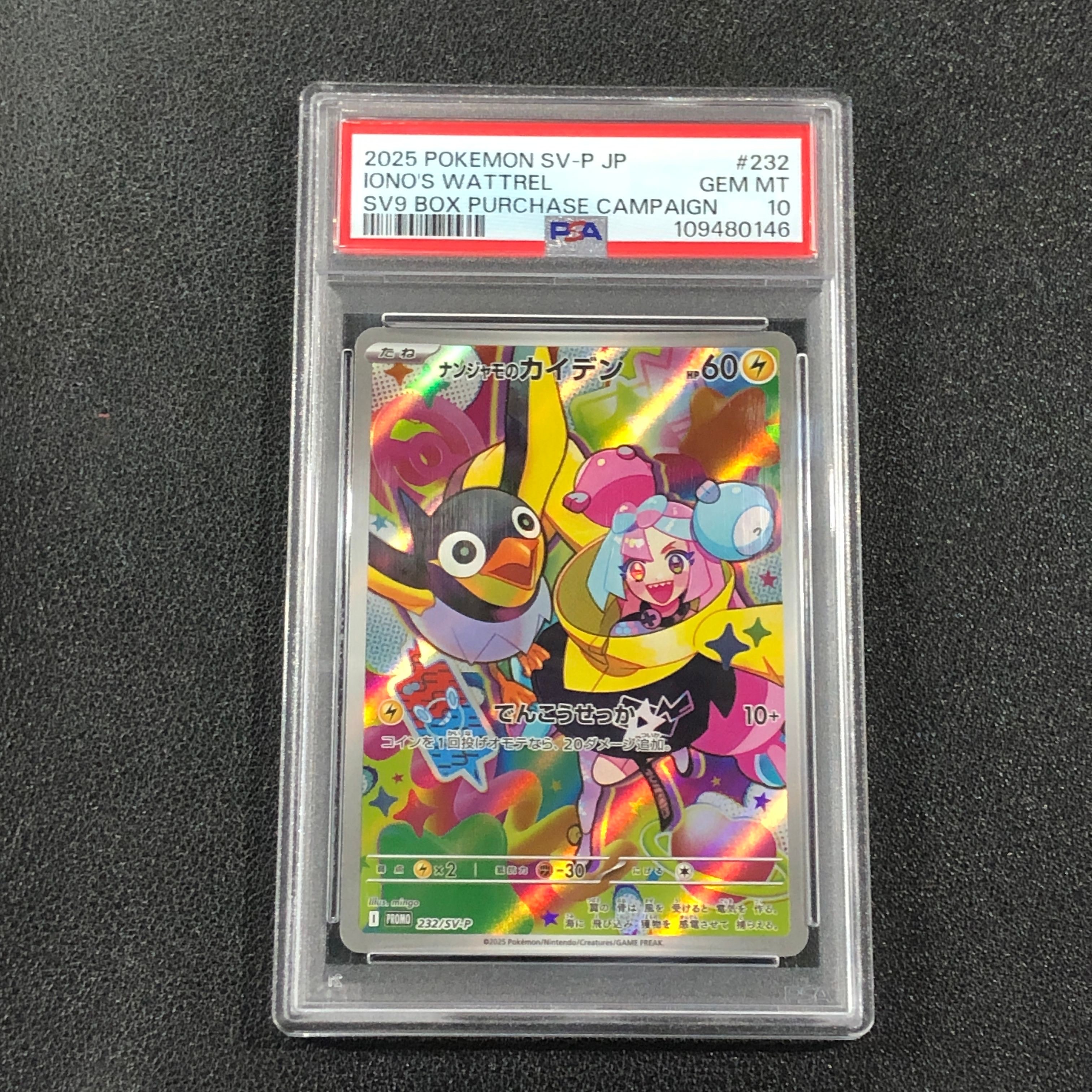 ナンジャモのカイデン P [SV-P 232](プロモーションカード「拡張パック バトルパートナーズ Box購入キャンペーン」)