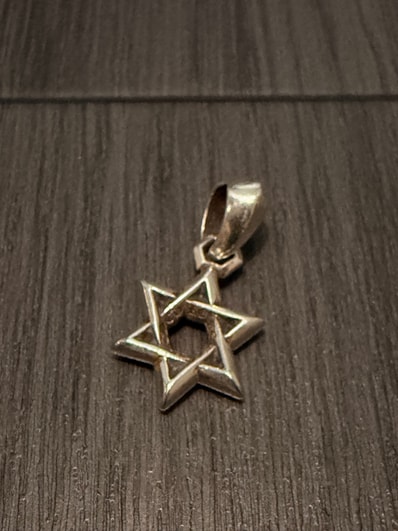 Chrome Hearts Star of David Charm "Silver"