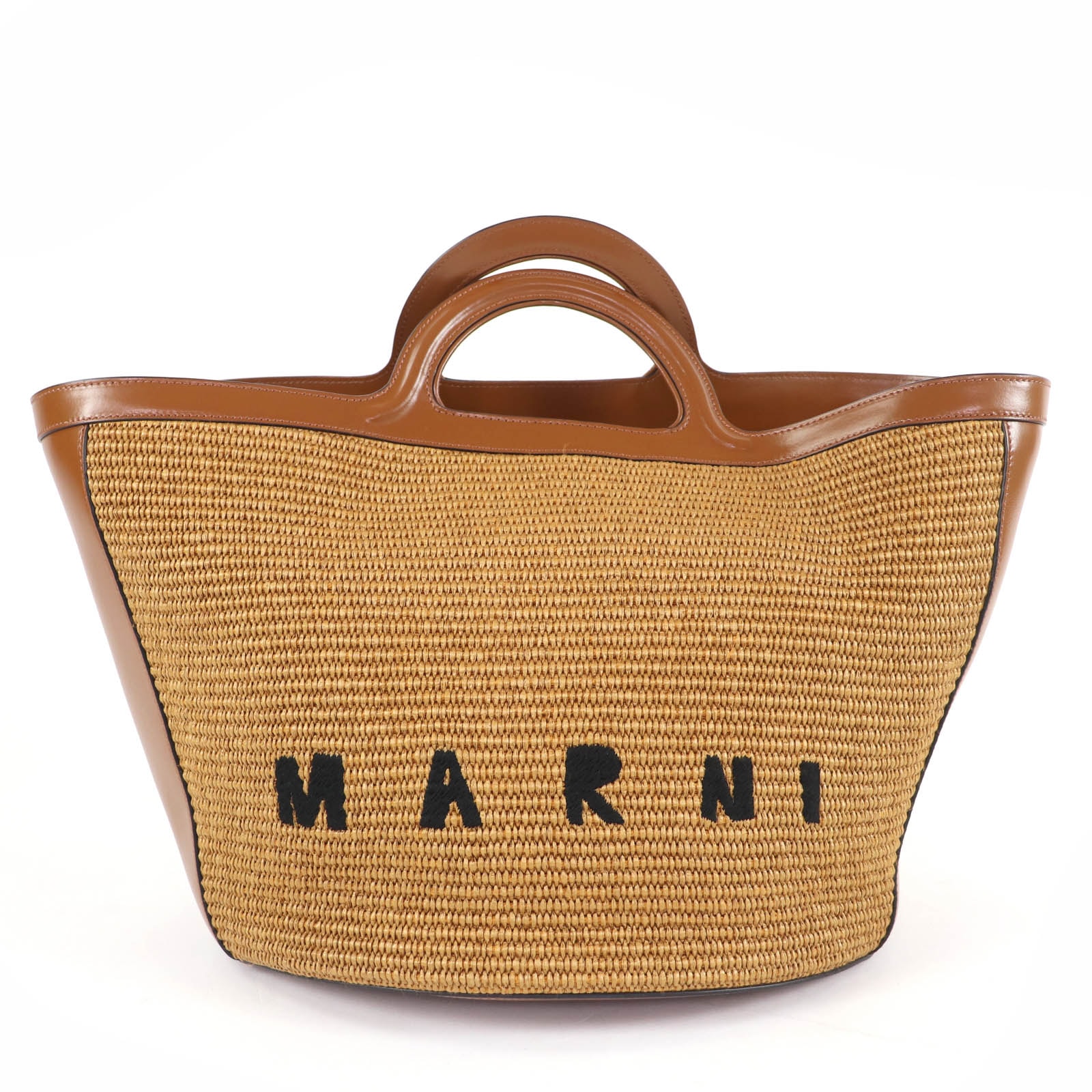 極美品 マルニ ハンドバッグ トロピカリア サマー BMMP0069Q0