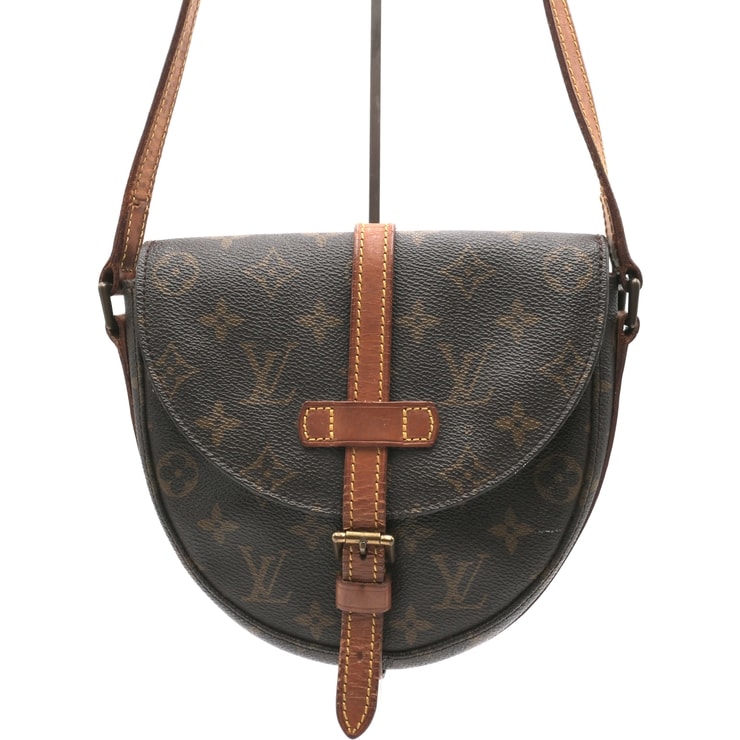 LOUIS VUITTON(ルイ・ヴィトン)シャンティPM モノグラム ヴィンテージ ショルダーバッグ 斜め掛け ブラウン レディース【中古】