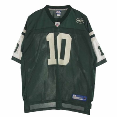 Reebok リーボック カットソー 00s NFL PENNINGTON ゲーム シャツ グリーン系 3XL【中古】