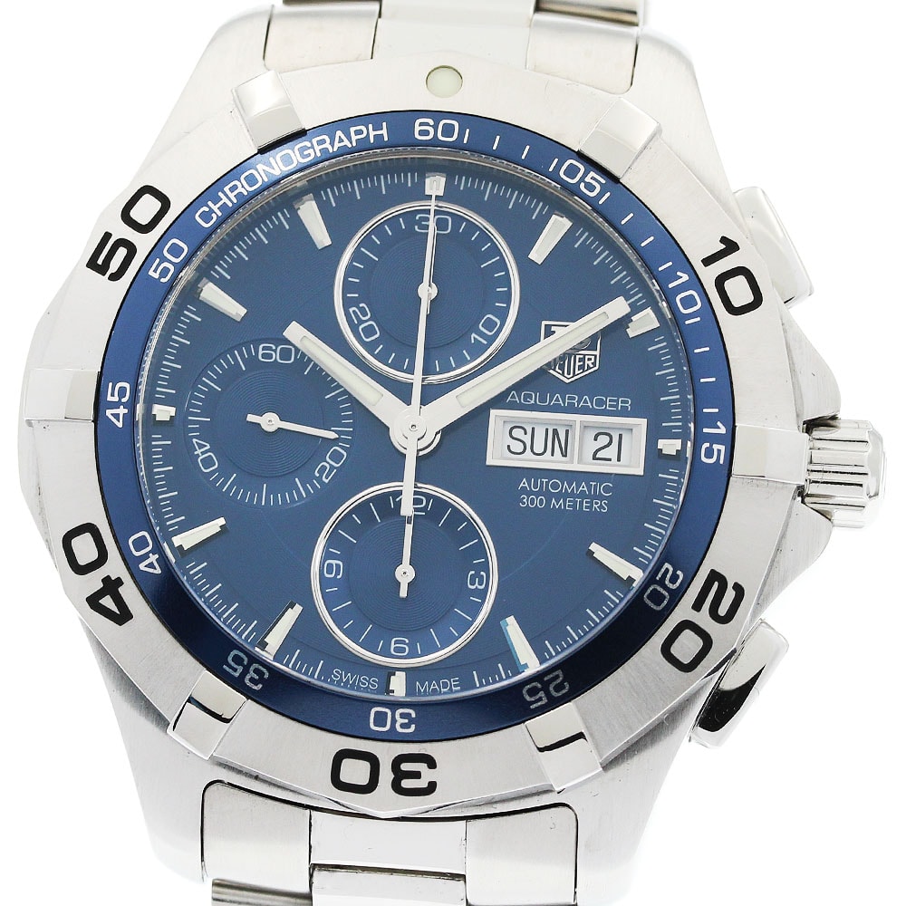 ☆美品 タグホイヤー アクアレーサー CAF2012 メンズ 【中古】