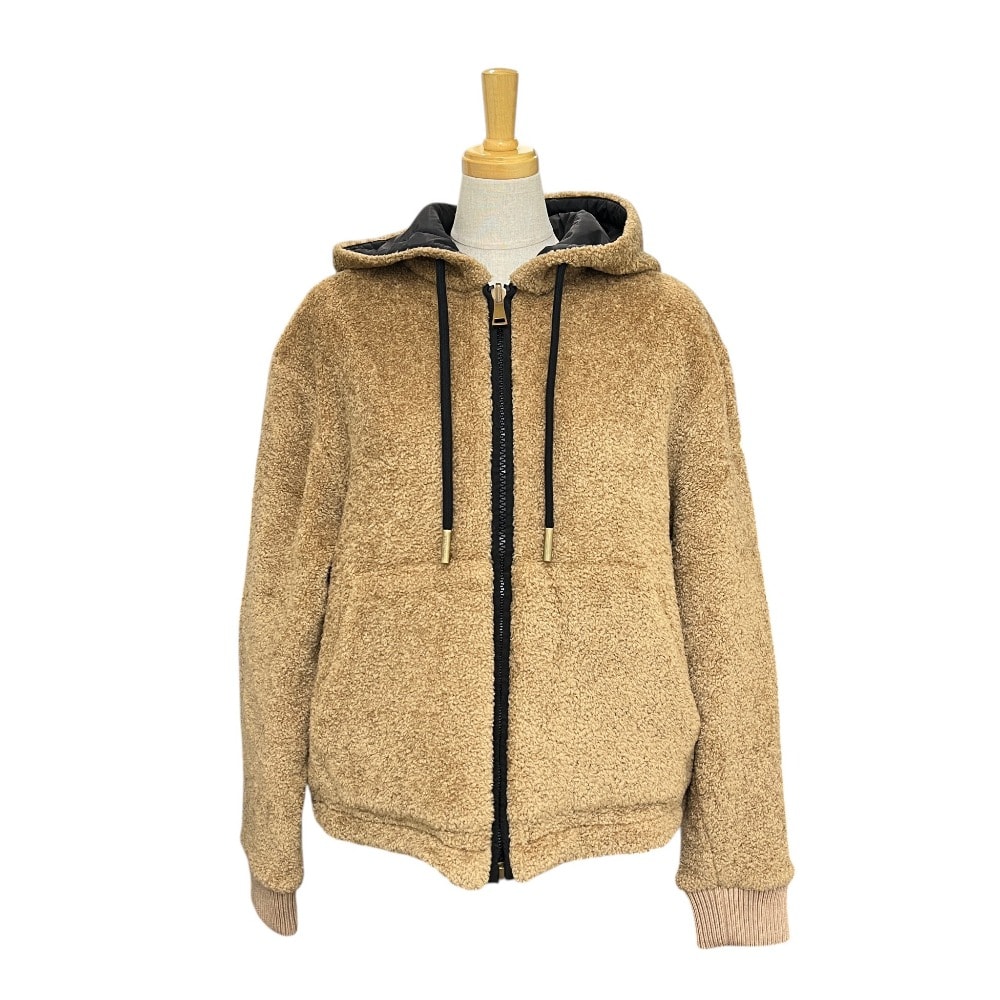 モンクレール MONCLER ジップアップ 20938G00016 リバーシブル フーディ アパレル アウター ブルゾン コットン ブラウン