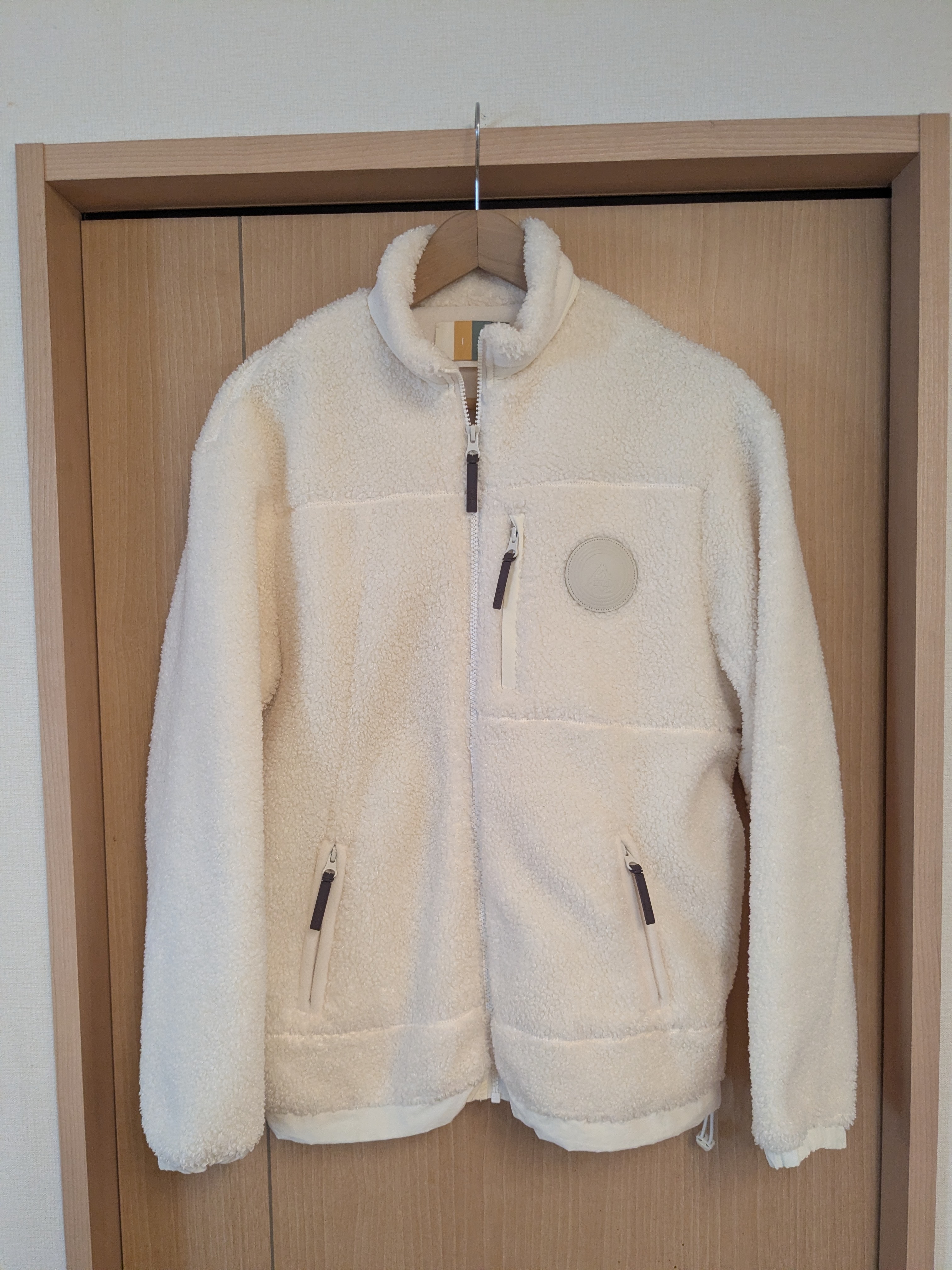 kith pinehurst bonded sherpa full zip