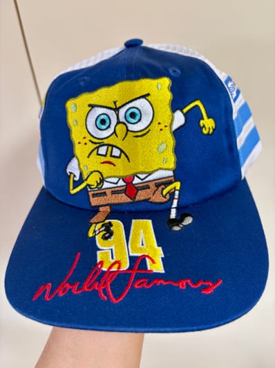 Supreme x SpongeBob Jeff Hamilton Mesh Back 6-Panel "White"