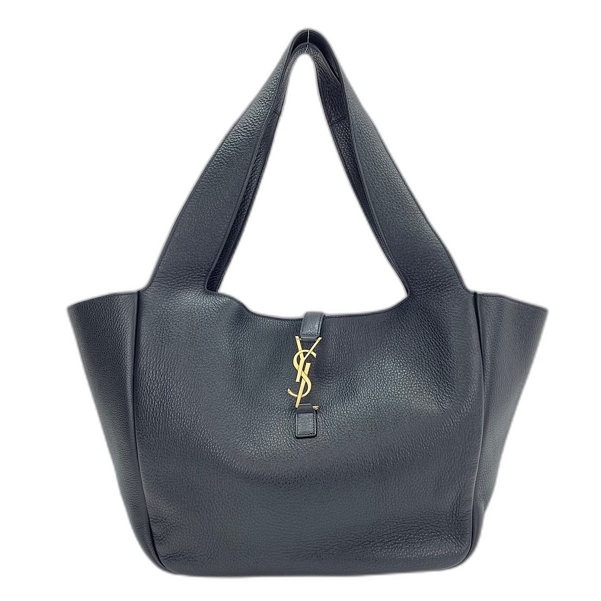 イヴ・サンローラン YSL ル サンカセット ベア カサンドラ トートバッグ【中古】