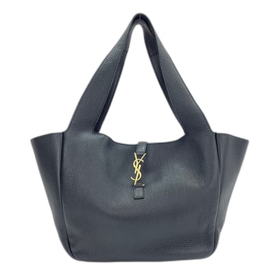 イヴ・サンローラン YSL ル サンカセット ベア カサンドラ トートバッグ【中古】