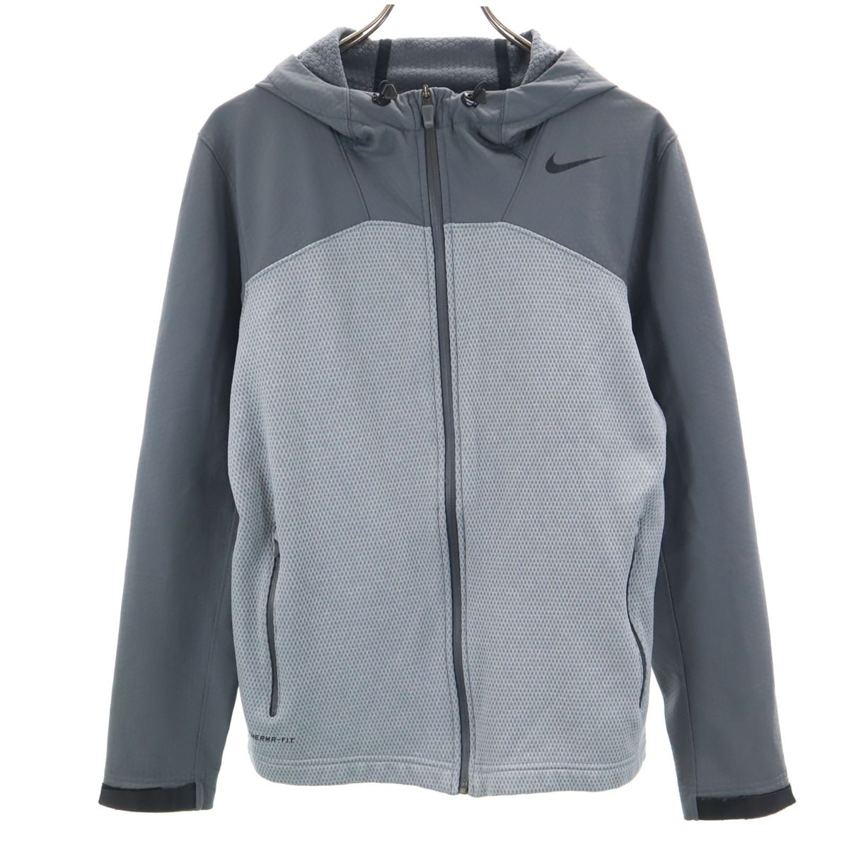 NIKE ナイキ ランニング ジップジャケット S グレー