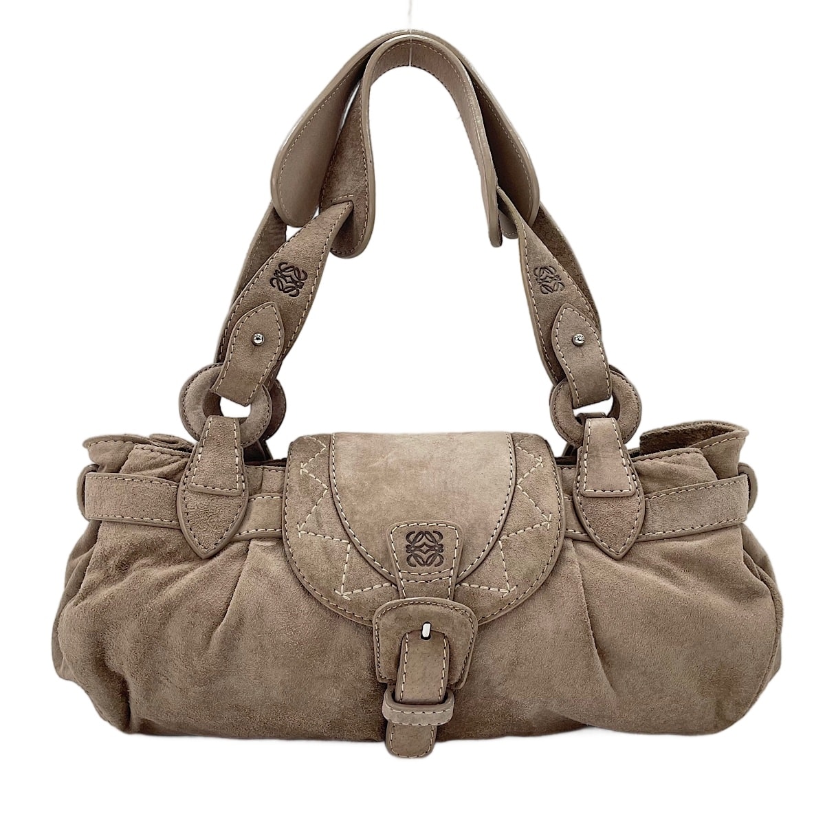 ロエベ LOEWE アナグラム ハンドバッグ【中古】