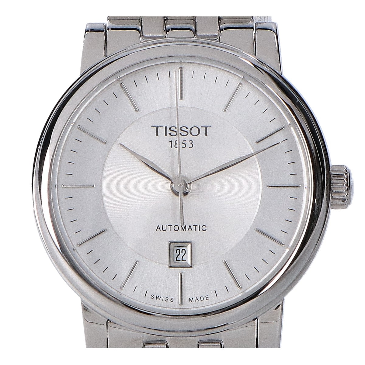 ティソ 【新品未使用】T1222071103100 Tissot T クラシック カーソン 自動巻き