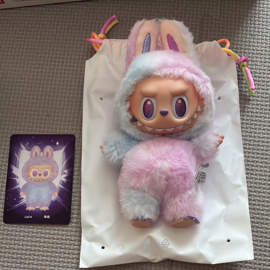 POP MART THE MONSTERS (LABUBU) Big into Energy Series Plush Pendant LUCK