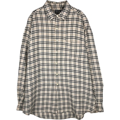 古着 90年代 ギャップ GAP オールドギャップ 長袖 チェックシャツ メンズM相当 ヴィンテージ/eaa628829