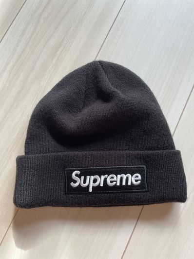 Supreme New Era® Box Logo Beanie "Black" (21FW)