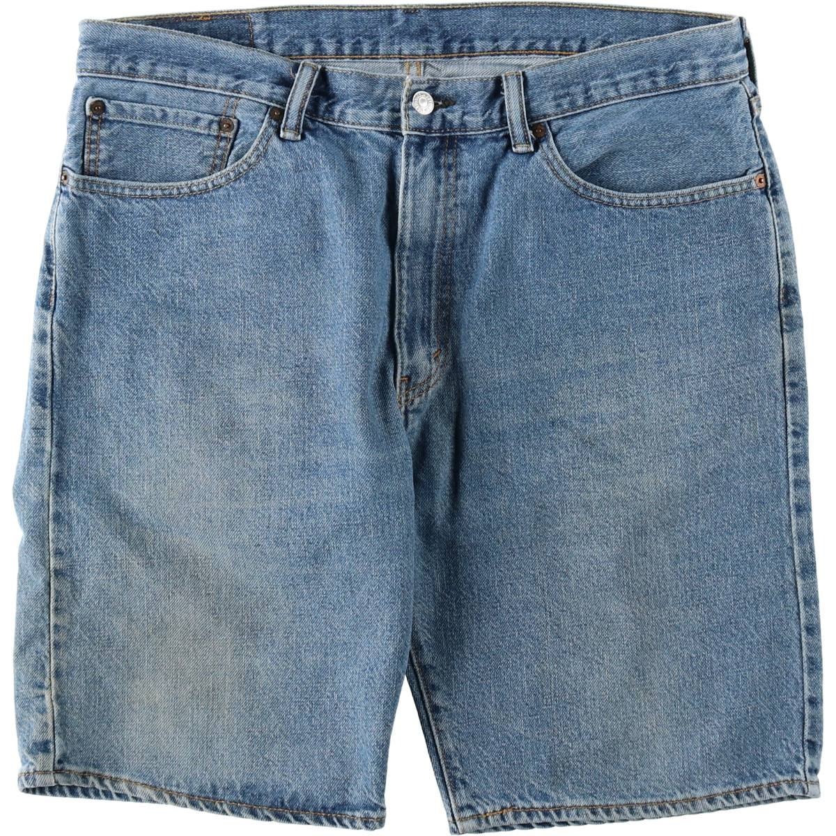 古着 リーバイス Levi's 505 デニムショーツ ハーフパンツ ジョーツ メンズw37相当/eaa647930
