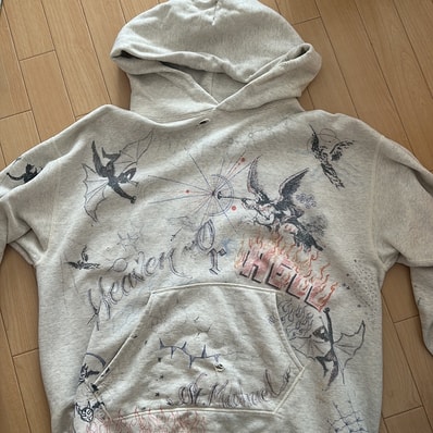 SAINT Mxxxxxx x Dr.Woo HOODIE "Grey"