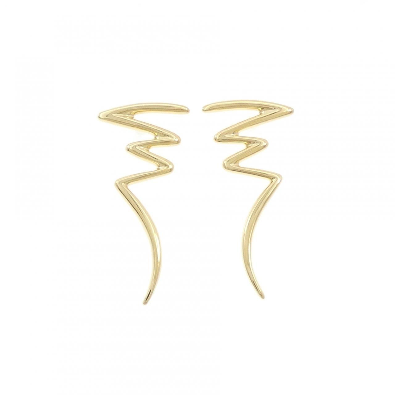 【ヴィンテージ】ティファニー スクリプル ピアス