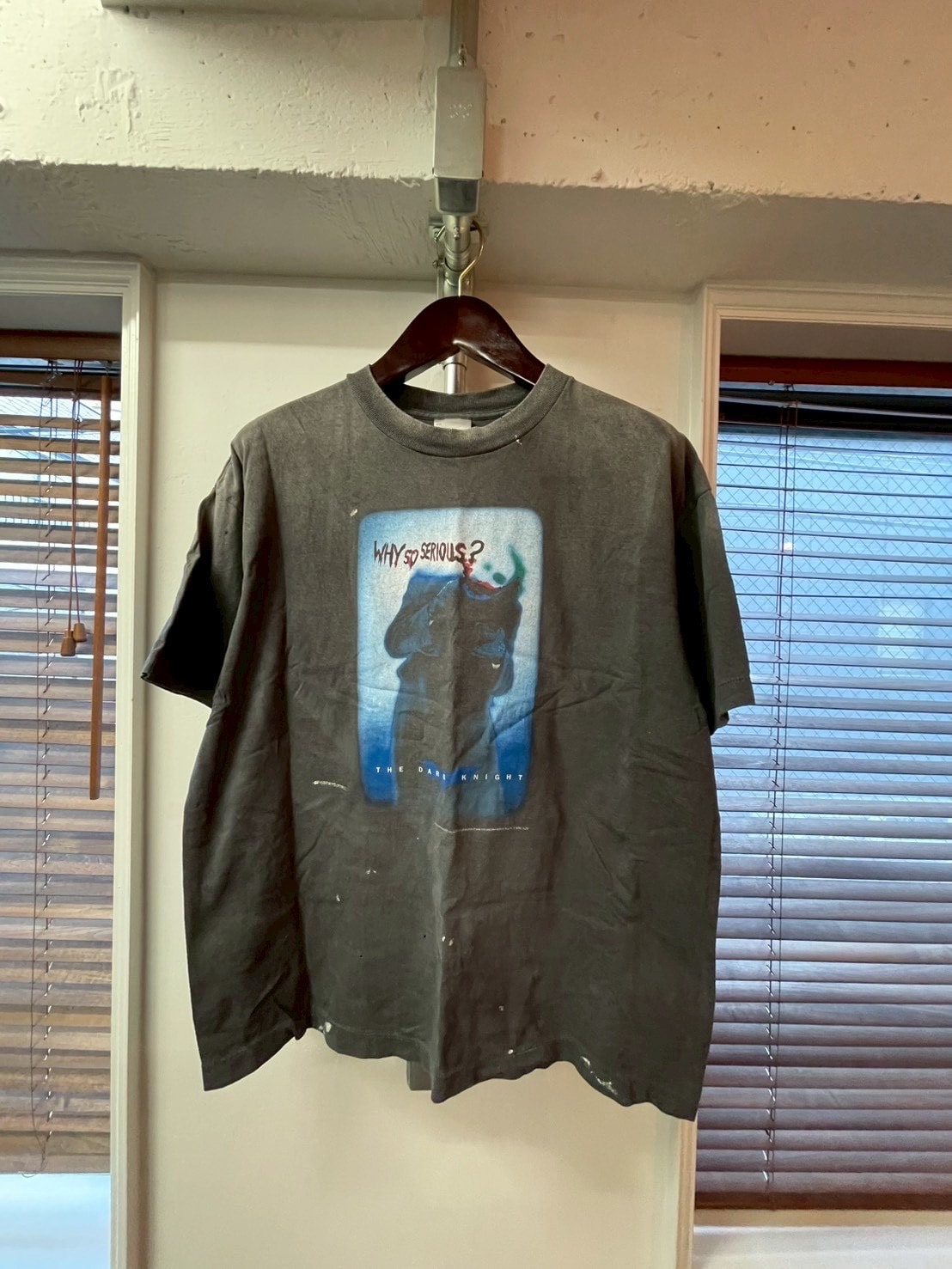 SAINT Mxxxxxx x Batman BTM_SS Tee_Lip "Black"