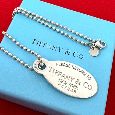 TIFFANY&Co. ティファニー リターン トゥ オーバル ネックレス シルバー925 ネックレス シルバー
28132