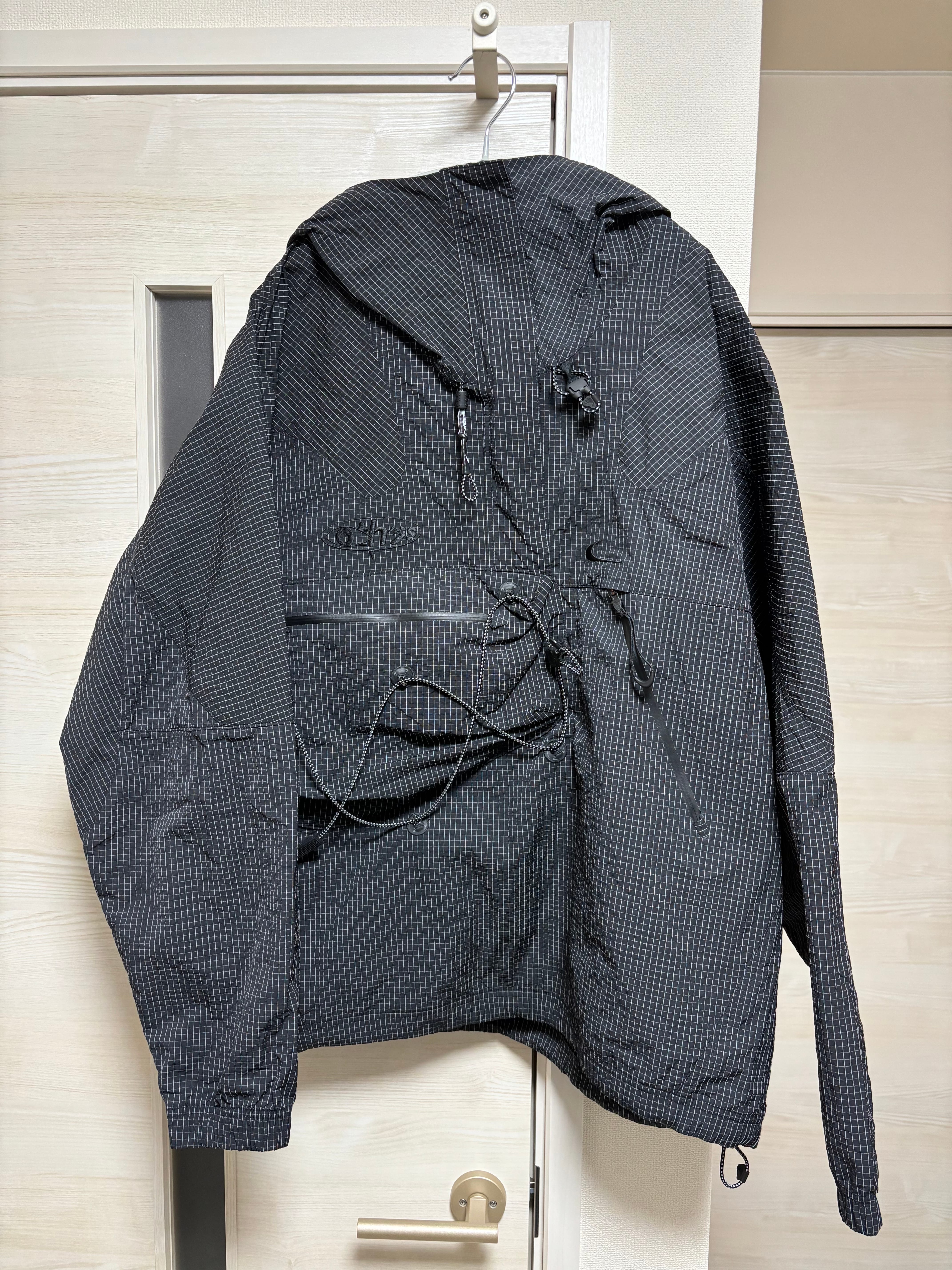 ナイキ x オフホワイト メンズ アノラック "ブラック"