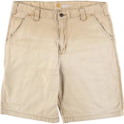 古着 カーハート Carhartt RELAXED FIT ダック地 ワークショーツ ショートパンツ メンズw35相当/eaa547695