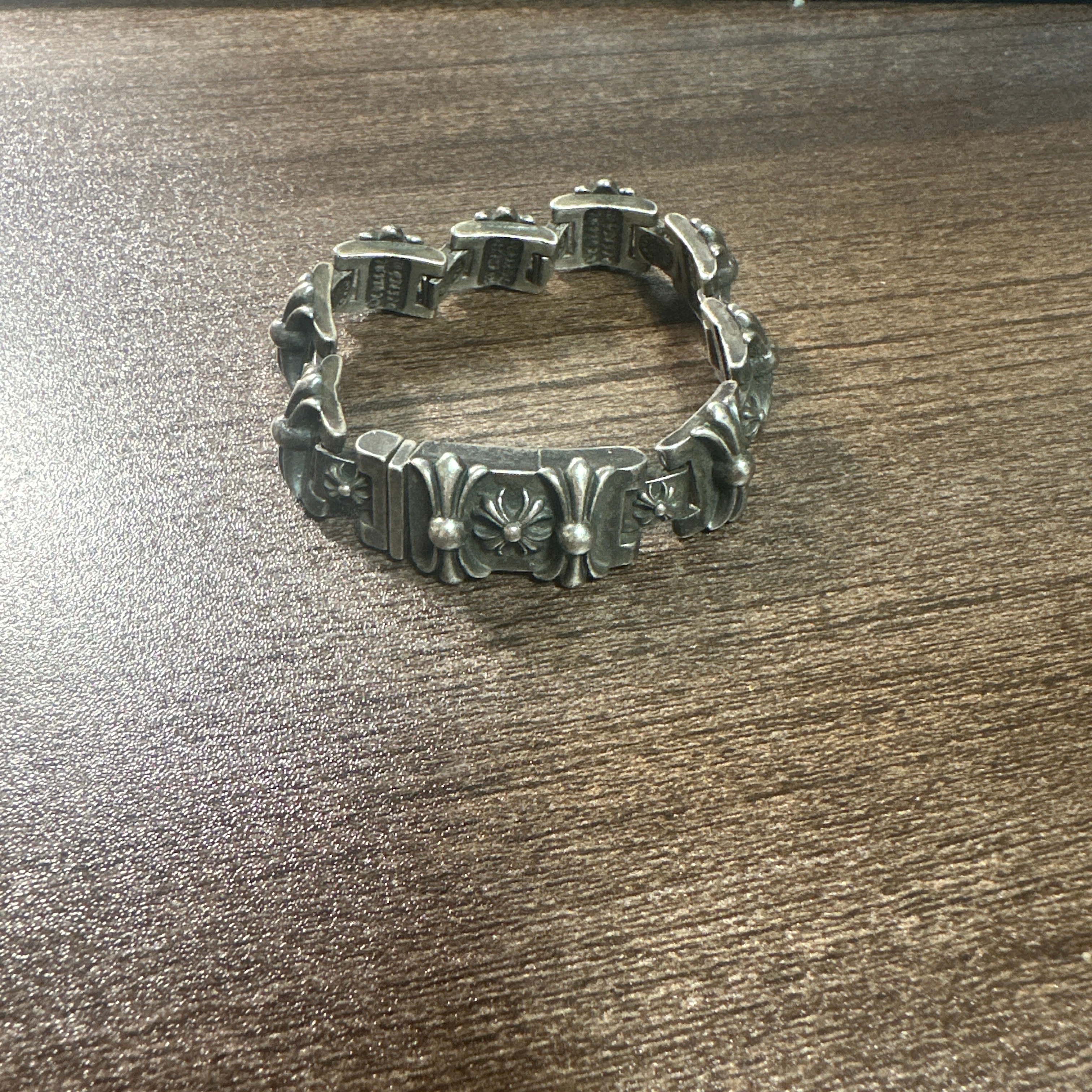Chrome Hearts H Link Bracelet "Silver"