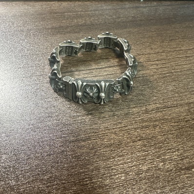 Chrome Hearts H Link Bracelet "Silver"