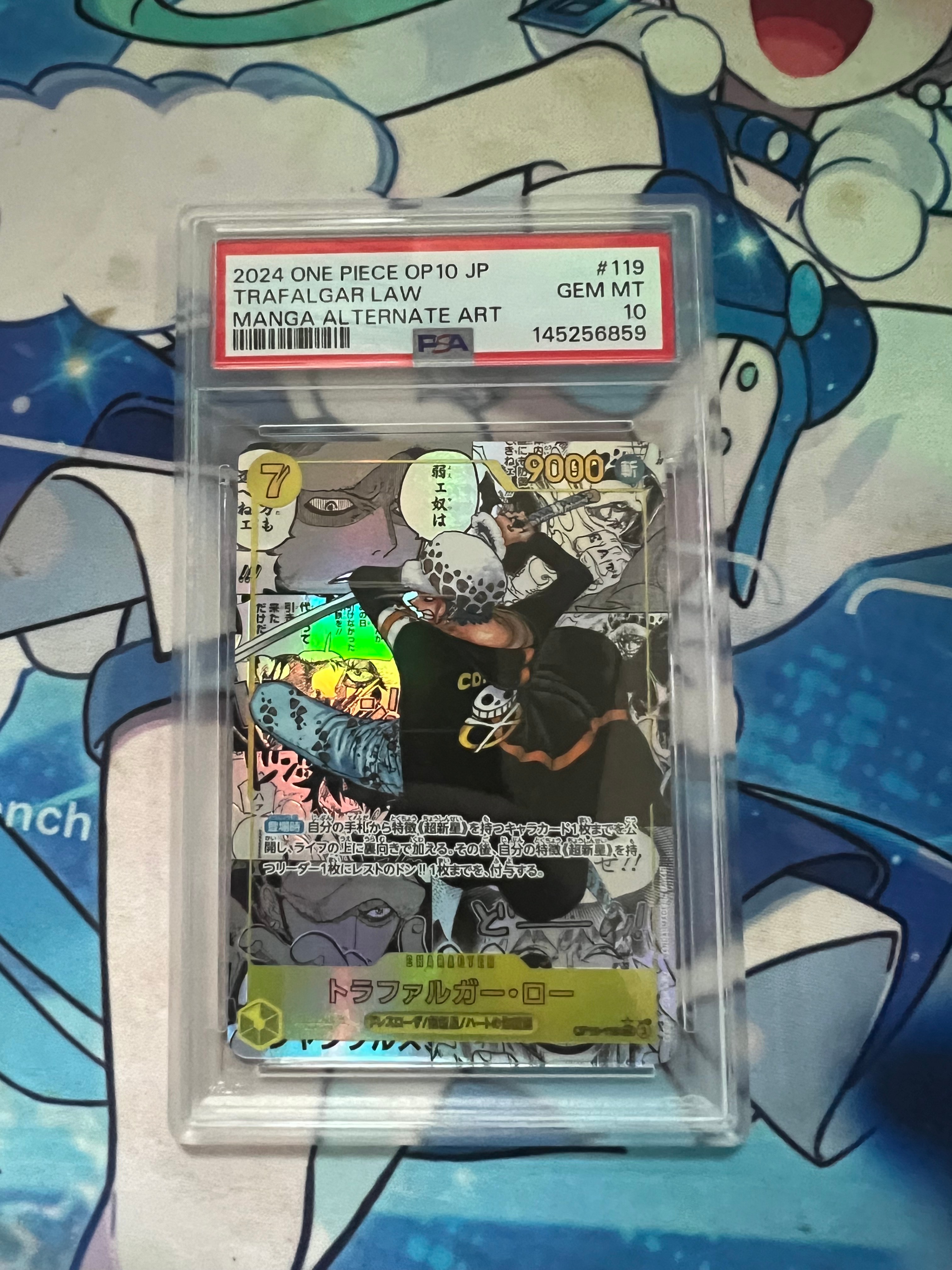 Trafalgar Law SEC-SP (Comic Parallel) [OP10-119](Booster Pack "Royal Blood")