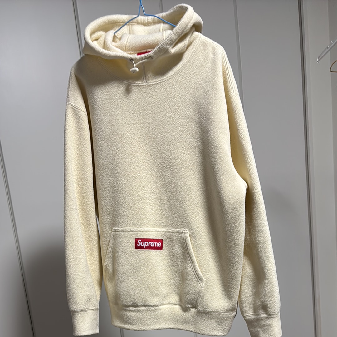 Supreme Polartec Hooded Sweatshirt "Natural"