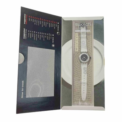 ☆☆SWATCH スウォッチ ミュージコール PETER GABRIEL クォーツ メンズ 腕時計 箱有 ジャンク MusiCall