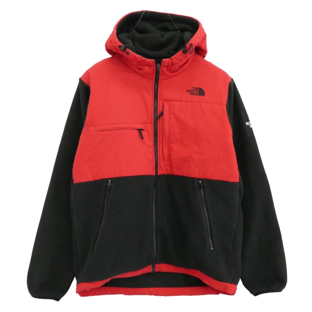 THE NORTH FACE ノースフェイス ジャケット NA71952 Denali Hoodie デナリ フーディ フリース ジャケット レッド系 L【中古】
