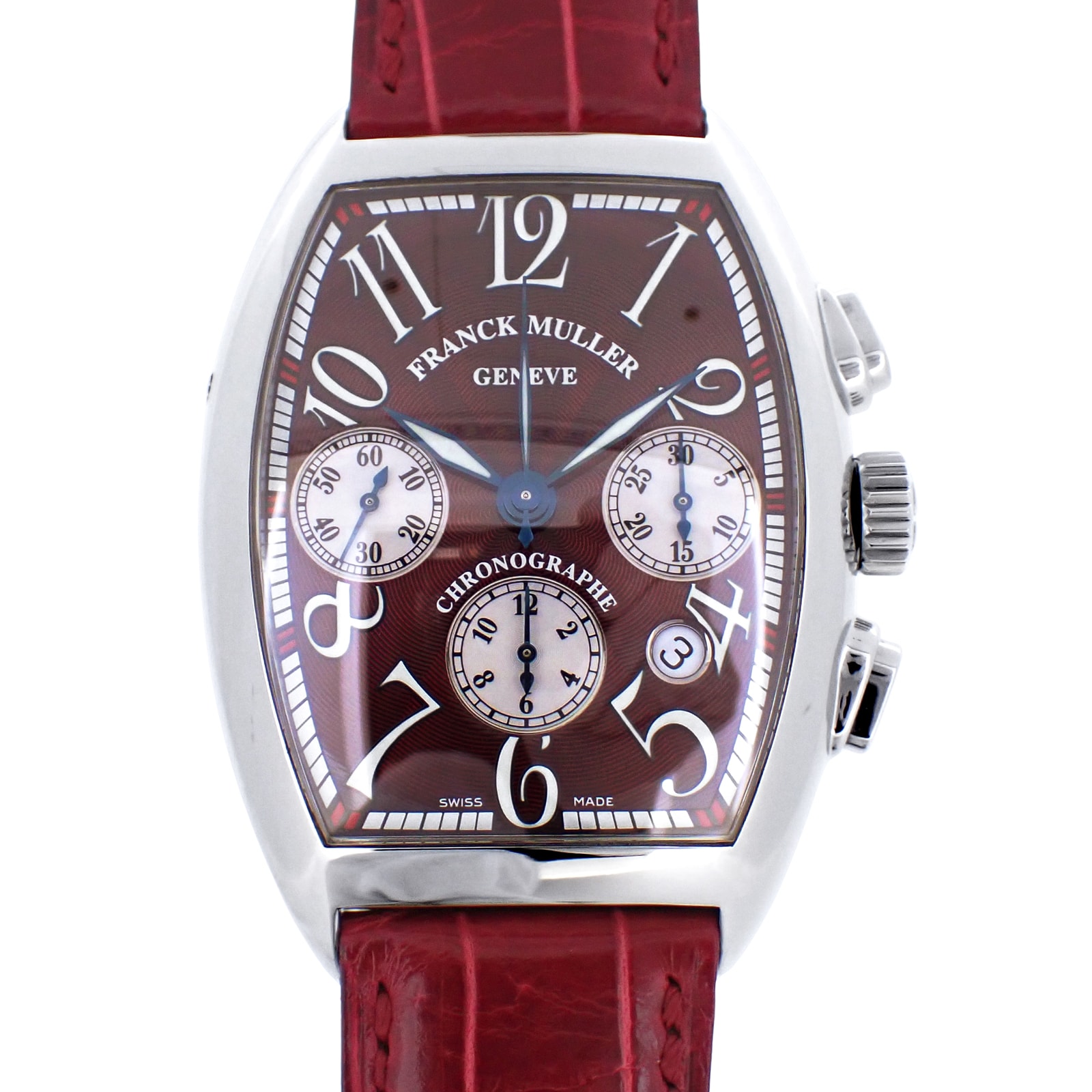 FRANCK MULLER フランクミュラー  トノーカーベックス クロノ  7880CCAT  メンズ 腕時計