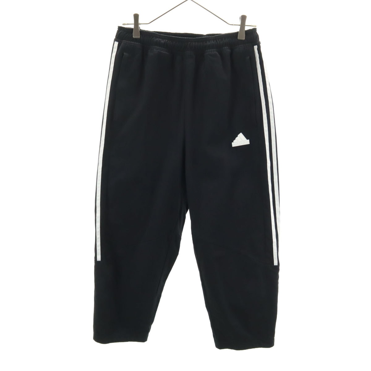 adidas アディダス ウーブン クロップドパンツ M ブラック