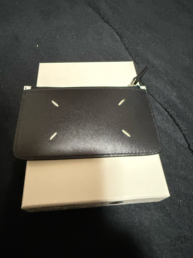 Maison Margiela CARD HOLDER ZIP EW "Black"