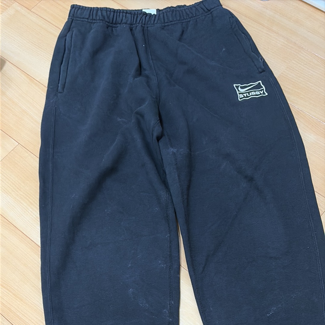 Stussy x Nike Washed Pants (US Size) "Black" DO5296-010