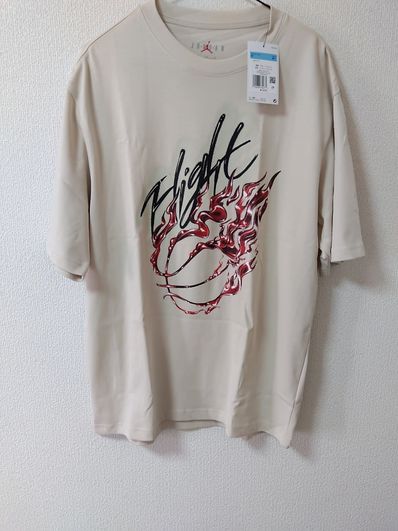 Travis Scott x Air Jordan Brand M J TS Tee "Orewood"