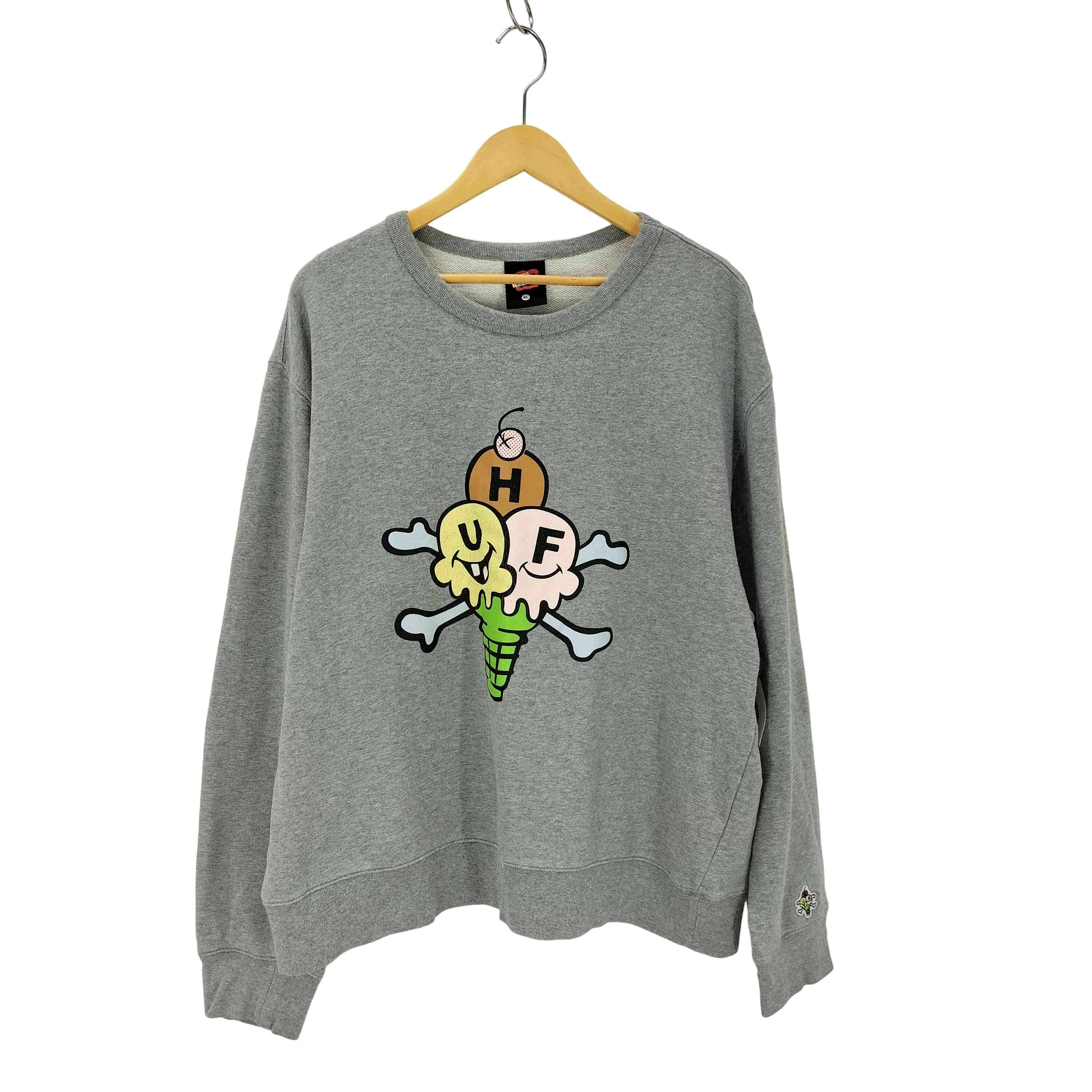 22AW TRIPLE SCOOP CREWNECK SWEAT【1136545184550】