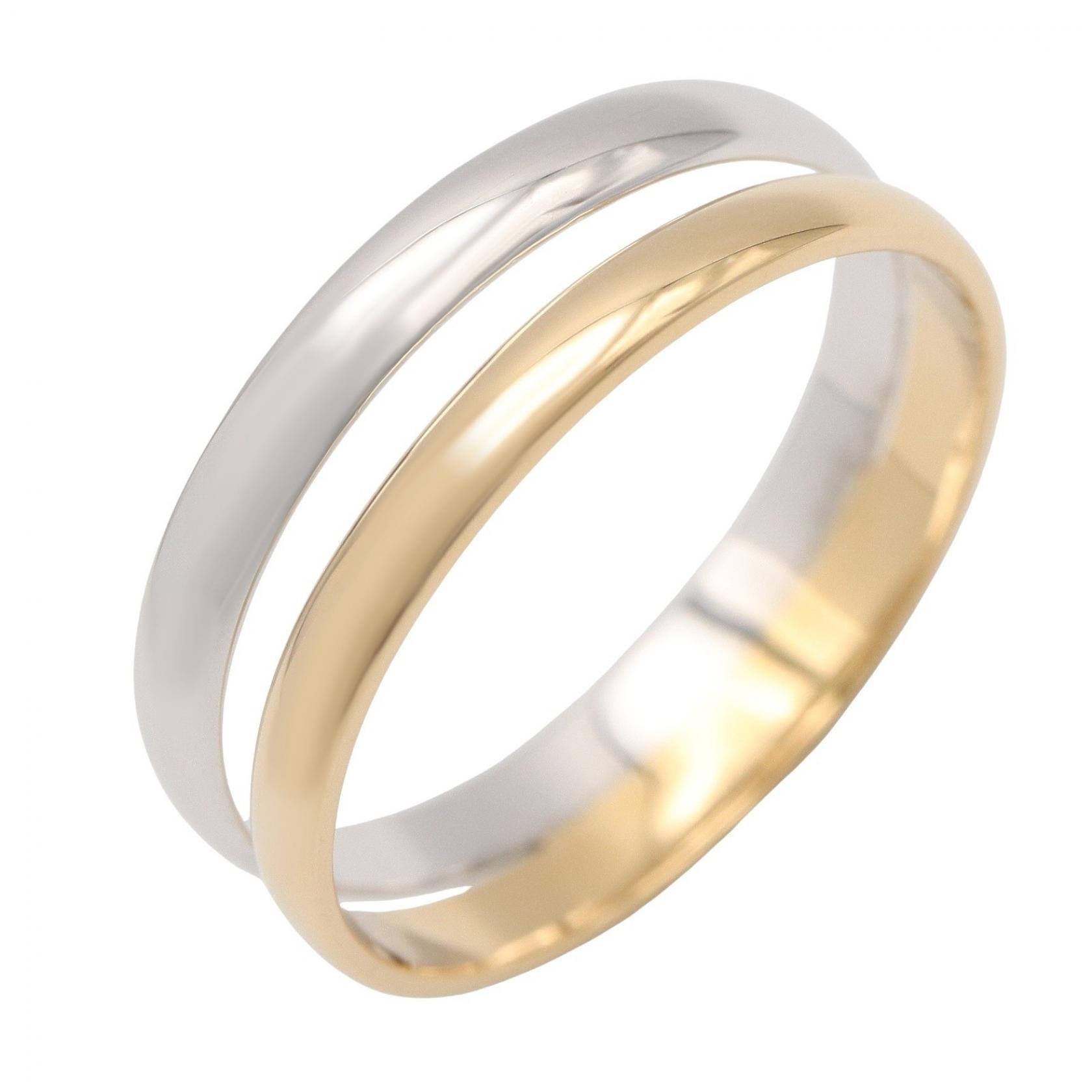 カルティエ CARTIER ヴィンテージ リング リング・指輪 ジュエリー K18(イエローゴールド) K18WG(ホワイトゴールド) メンズ レディース ゴールド系 / シルバー系 【中古】