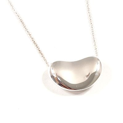 ティファニー ネックレス ビーン エルサペレッティ シルバー