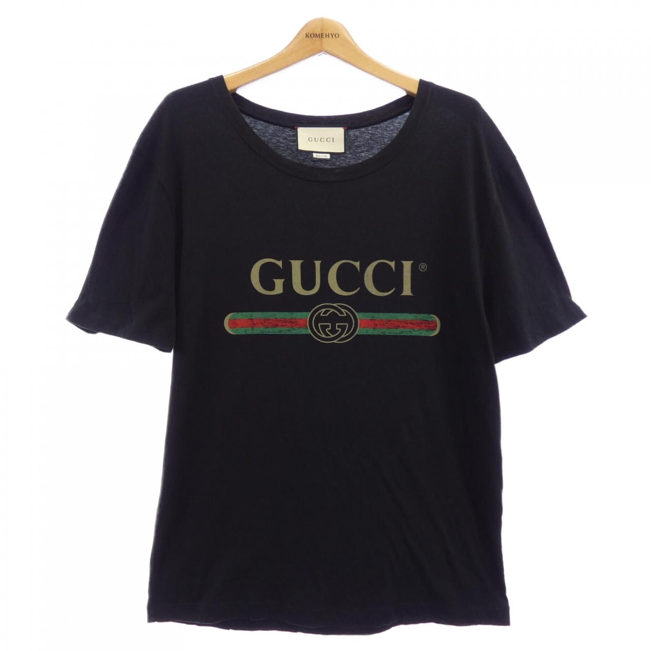 グッチ GUCCI GUCCIロゴウォッシュドオーバーサイズTシャツ 440103-X3F05 Tシャツ