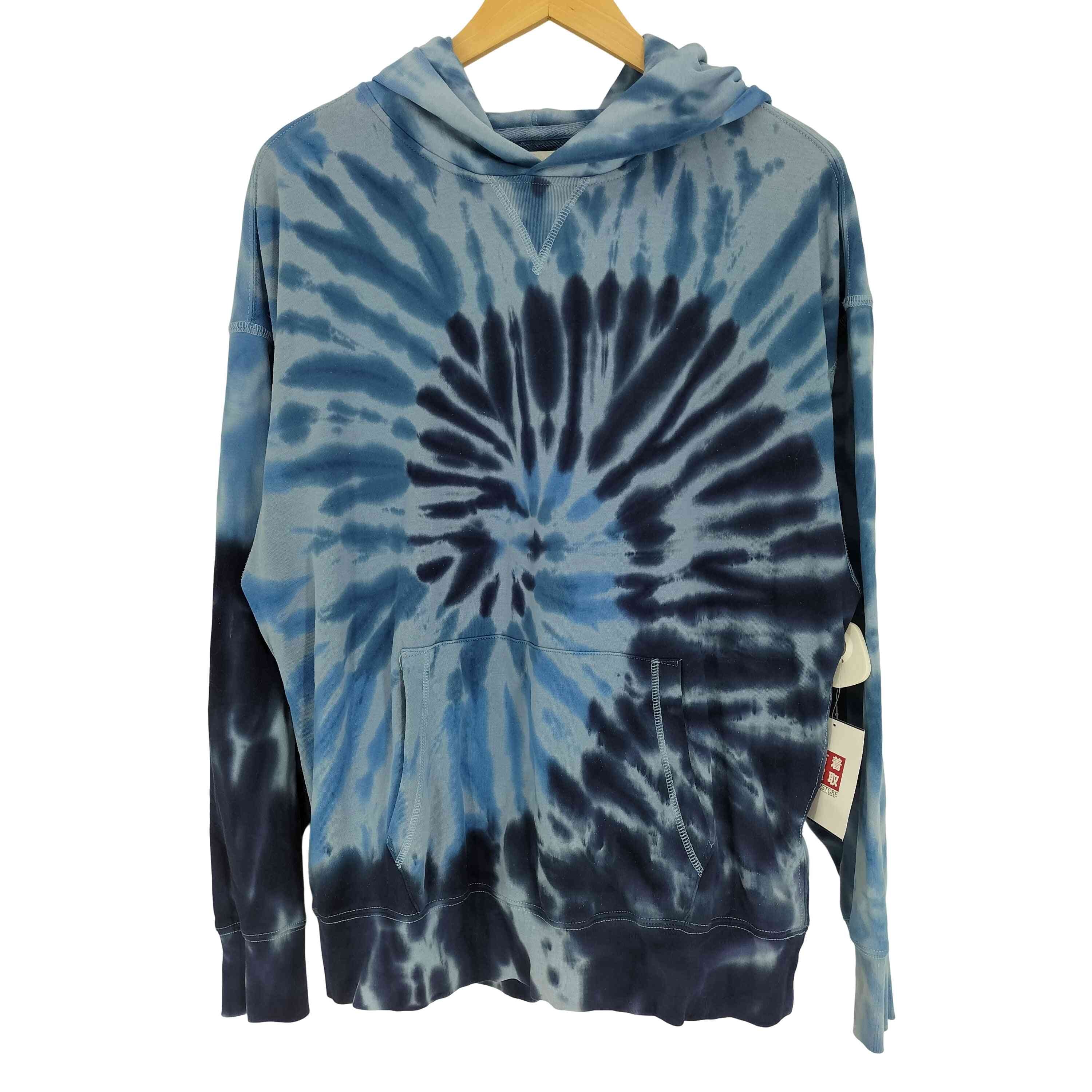 ダイタン染め Vガゼット プルオーバー パーカー【1140953843251】