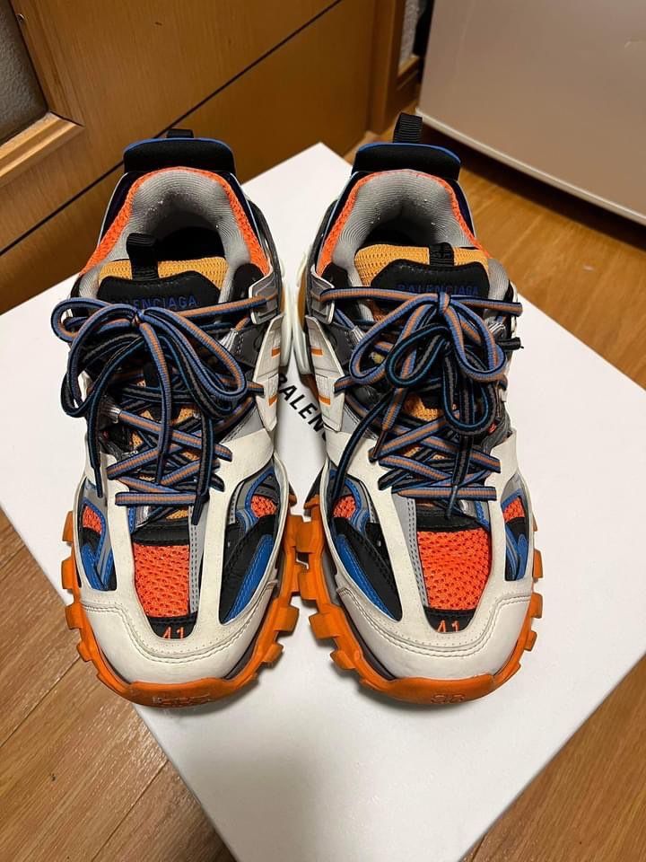 Balenciaga Track Trainer "Orange/Blue"