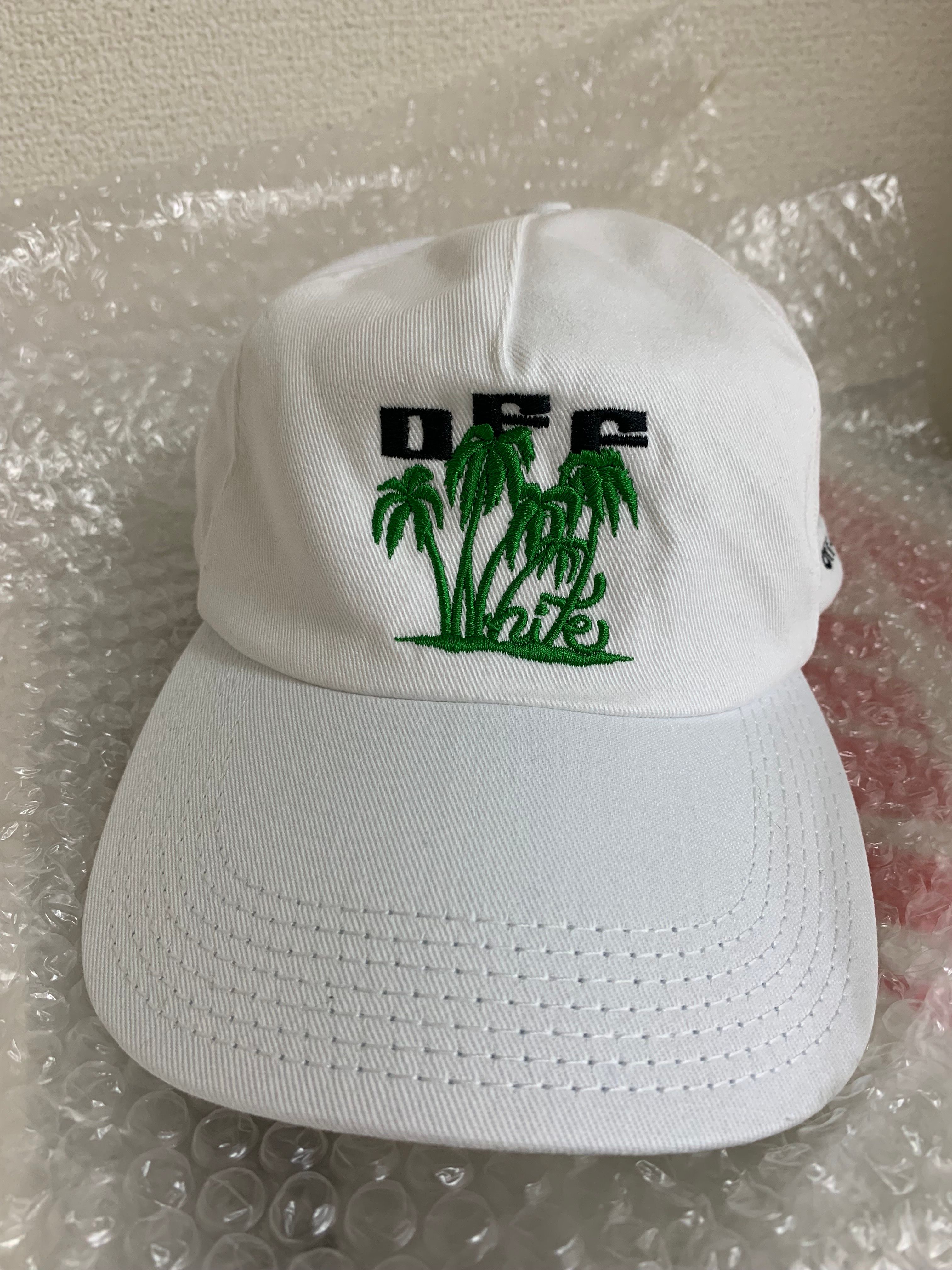 off-white cap キャップ オフホワイト