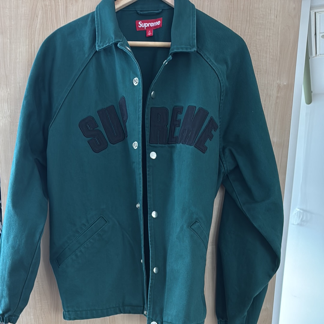Supreme Arc Denim Coaches Jacket "Green"