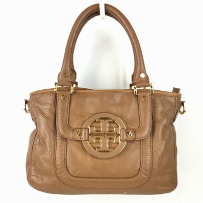 TORY BURCH/トリーバーチ ショルダー ハンドバッグ 茶/ブラウン ストラップ付 管NO.B3-25