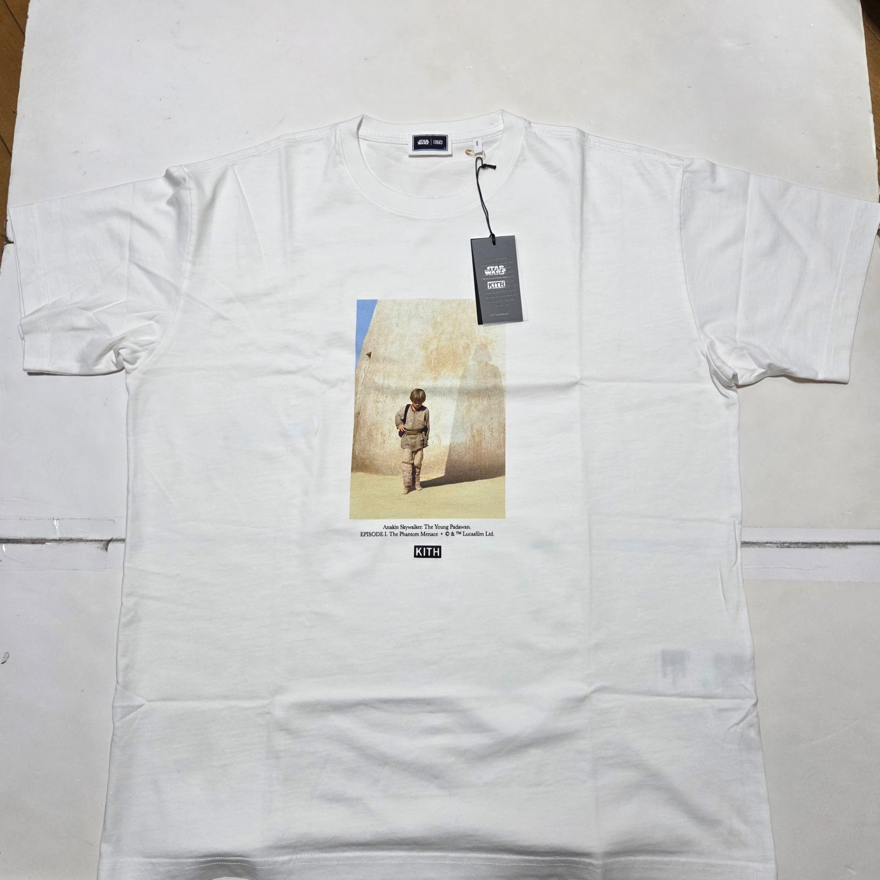 Kith Star Wars Anakin Vintage Tee "White"