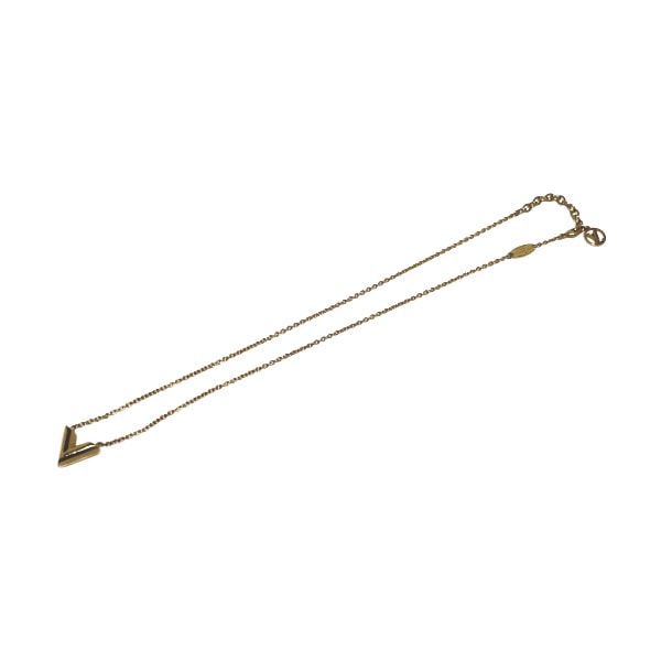 Louis Vuitton Essential V Necklace "Gold"