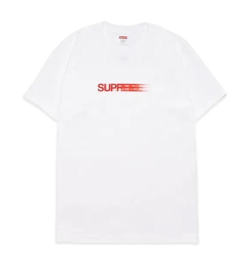 Supreme Motion Logo Tee "White" (20SS)