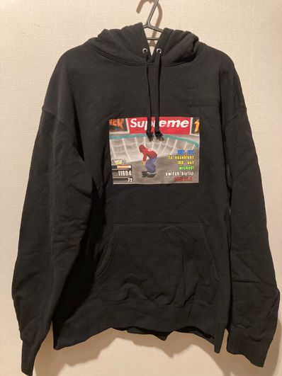 Supreme / Thrasher® Hooded Sweatshirt "Black"