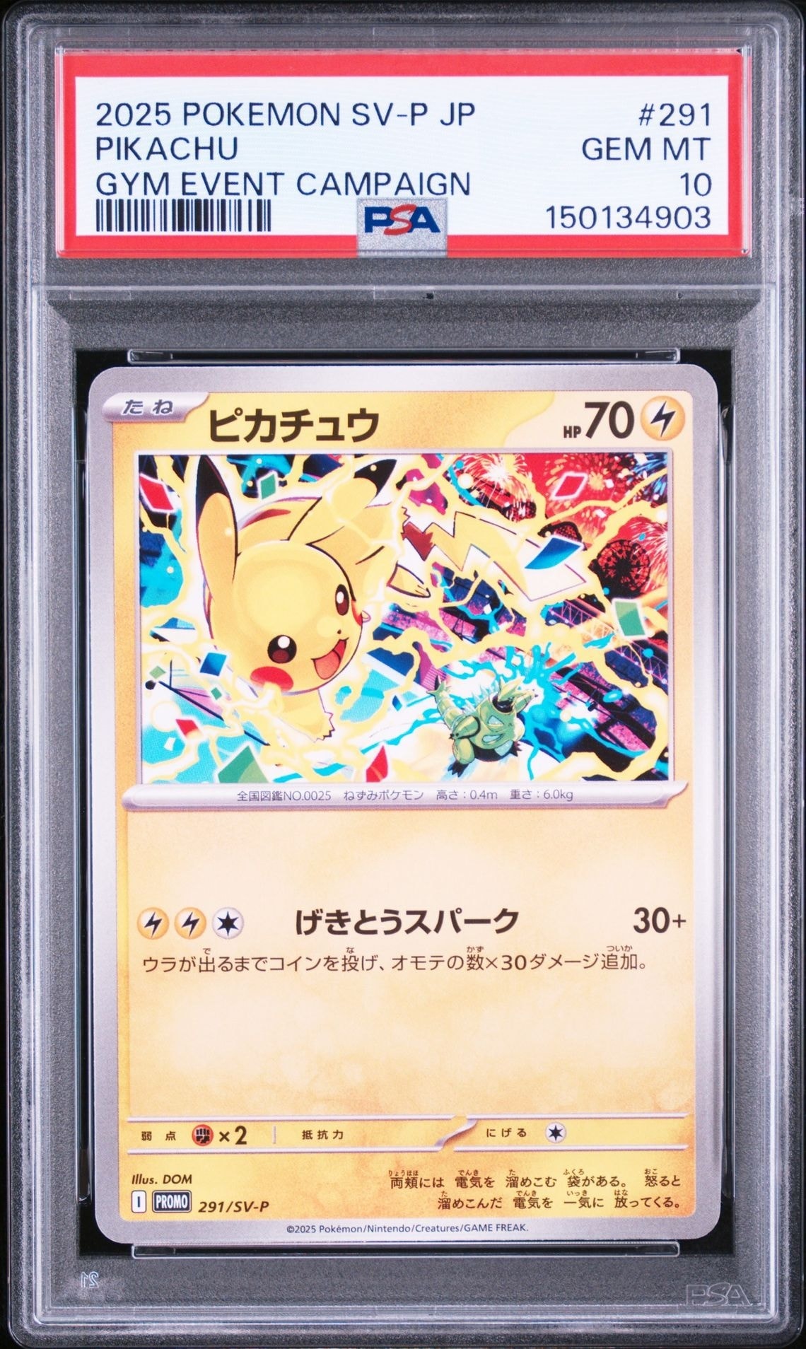 ピカチュウ P [SV-P 291](プロモーションカード「SV-P」)通販・買取