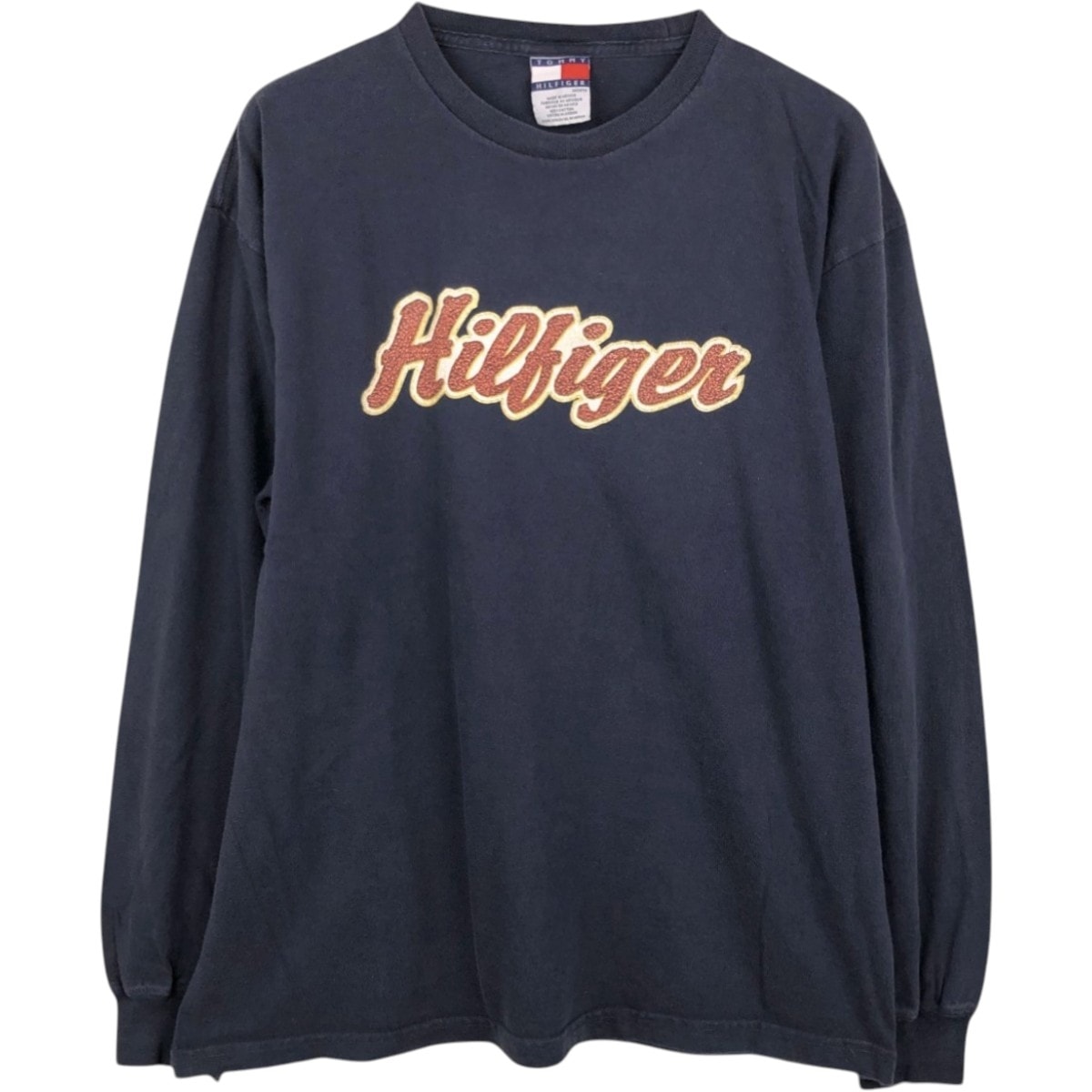 古着 90年代~ トミーヒルフィガー TOMMY HILFIGER ロングTシャツ ロンT メンズM相当 ヴィンテージ/eaa678637
